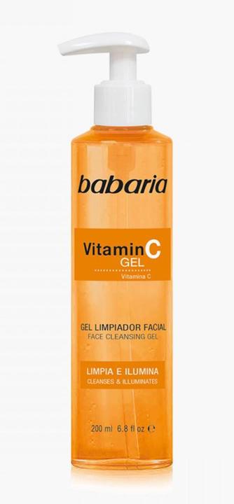 Actual product image Babaria Gel Limpiador Facial Vitamina C 200 ml (Gel, 200 ml)