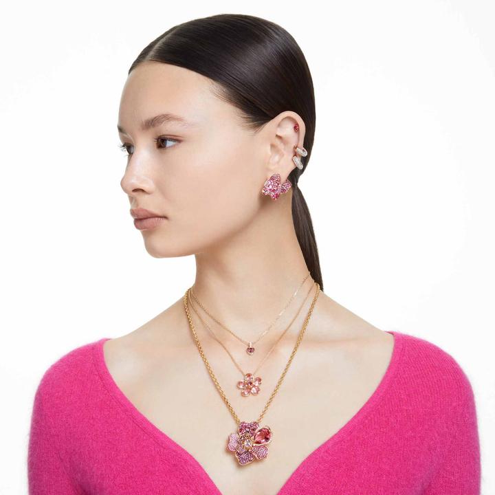 Image du produit Swarovski Stilla Collier Coeur Rouge Or (Métal Swarovski, 38 - 43 cm)