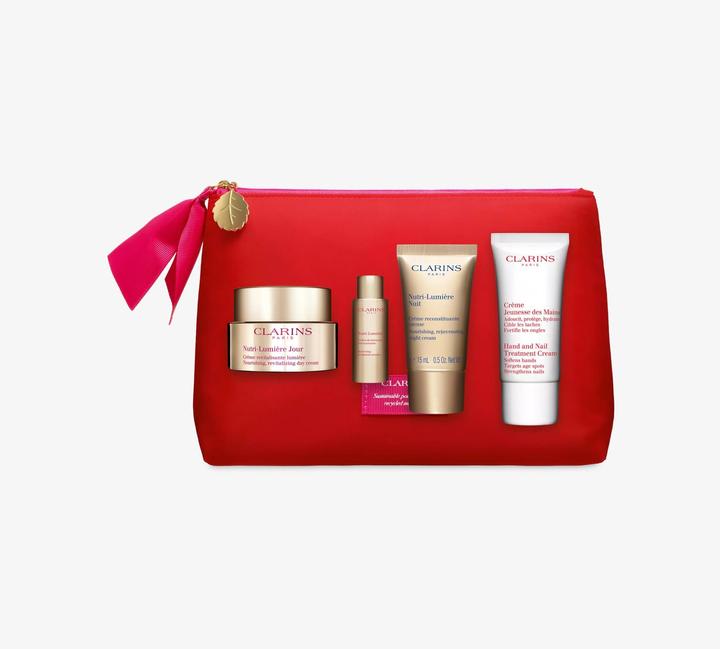 Produktbild Clarins Noël 2022 Nutri Lum (Gesichtspflege set)