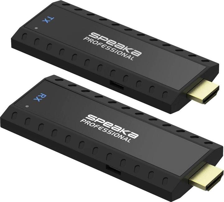 Produktbild SpeaKa Professional HDMI® HDMI-Funkübertragung (Set) über Heimnetzwerk (IP-basiert) 30m (30 m)