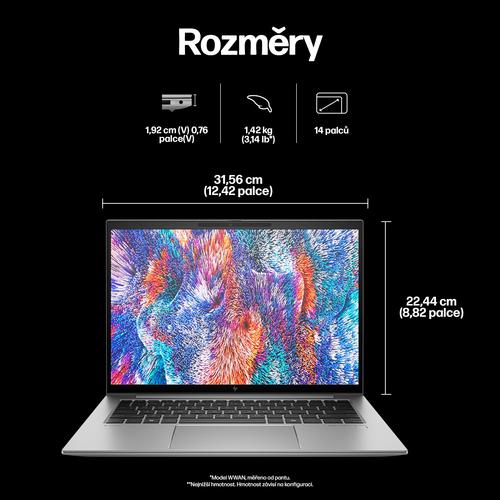 Immagine prodotto HP ZBOOK FIREFLY 14 G11A R7 8840HS (14", AMD Ryzen 7 8840HS, 16 GB, 512 GB, CH)