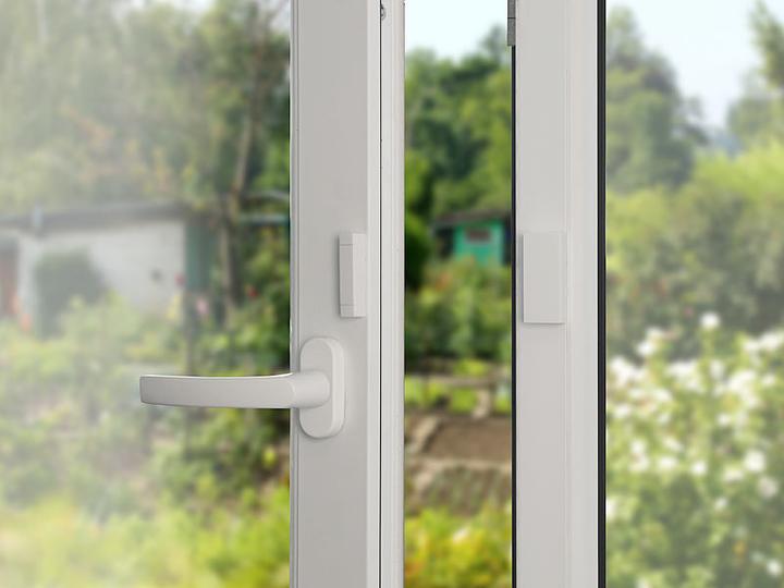 Produktbild CasaControl 4er-Set Tür- & Fenster-Alarm für Funk-Klingel-Serie KFS-150