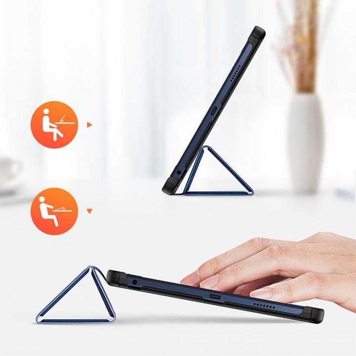 Image du produit Dux Ducis Étui de nuit intelligent Domo pour tablette Lenovo Tab M10 10,6" - bleu (Lenovo Tab M10)