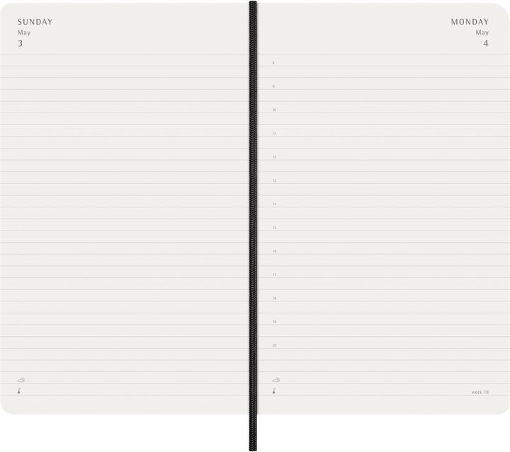 Produktbild Moleskine Geschäftsagenda Daily (13 x 21 cm, Englisch)