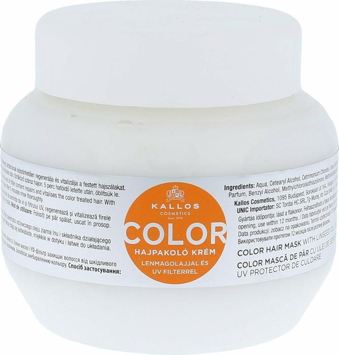 Kallos Cosmetics Kallos - Color Shampoo With Linseed Oil And Uv Filter (275 ml, Flüssiges Shampoo)