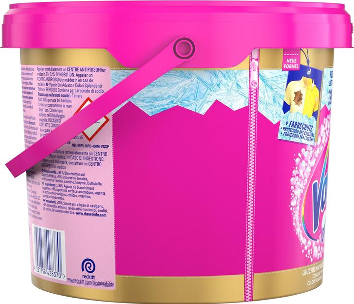 Image du produit Vanish Oxi Advance Or (75 Cycles de lavage, Lessive en poudre)