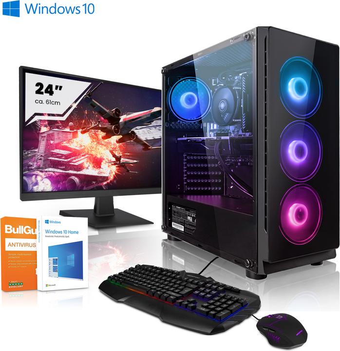Produktbild Megaport Gaming Komplett PC AMD Ryzen 5 3600 - Nvidia GeForce GTX1660 Super
