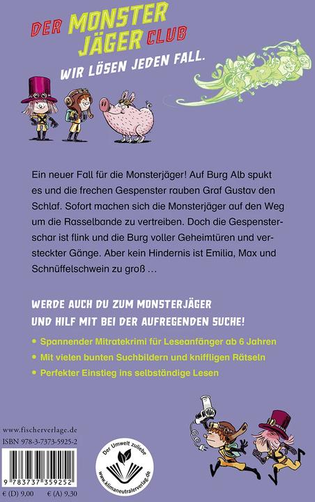 Produktbild Der Monsterjäger-Club 2 – Spuk auf Burg Alb (Deutsch, THiLO, Alexander von Knorre, 2022)