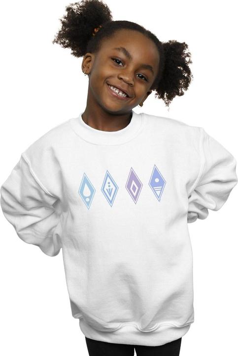 Produktbild Disney Frozen 2 Elements Symbols Sweatshirt Mädchen (152, 158)
