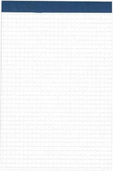Image du produit Office Focus focus bloc-notes 65 g/m², couleur détaillée : bleu (A6, Quadrillé, Non contraignant)