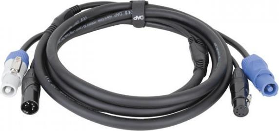 Image du produit DAP-Audio FP21 Hybrid Cable - Power Pro & 5-pin XLR - DMX / Power - 6 m (6 m)