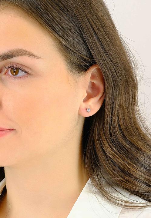 Image du produit Muau Boucles d'oreilles (Or blanc 750/18K)