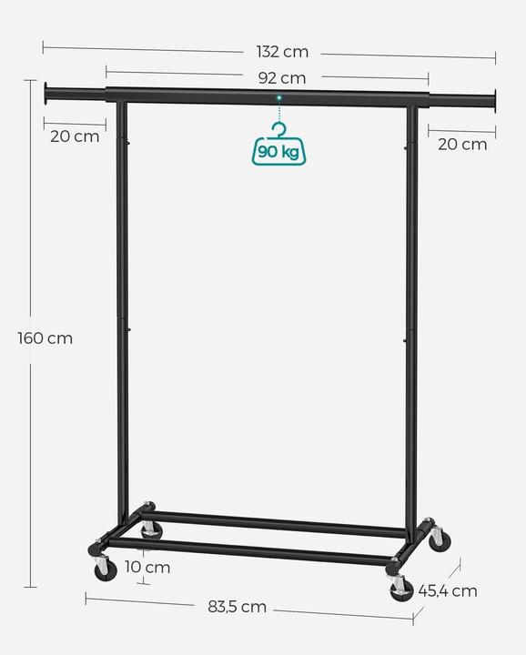 Actual product image Songmics Hangy