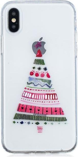 Actual product image MU Style Softcase with Christmas pattern (Apple iPhone XS, Apple iPhone X)