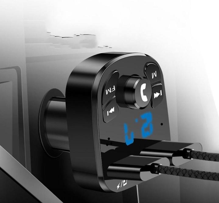Image du produit Ueli Express Transmetteur FM Bluetooth 5.0 pour voiture avec fonction mains libres