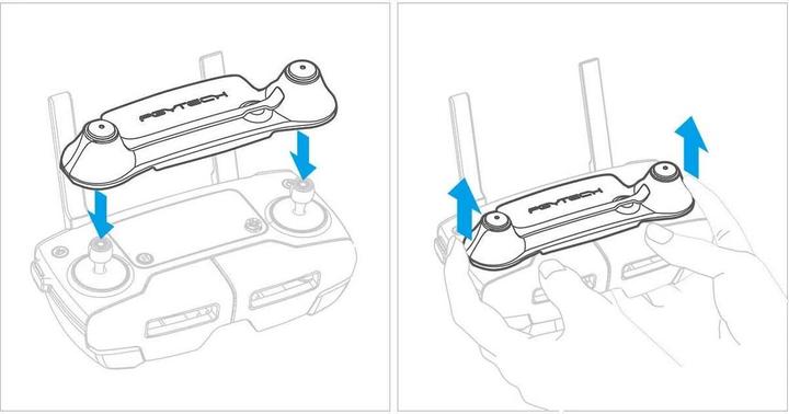 Actual product image Pgytech Control Stick Protector (Drone protection, DJI Mavic 2 Pro)