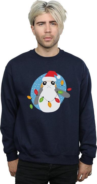 Image du produit Star Wars - Sweat THE LAST JEDI PORG CHRISTMAS LIGHTS - Homme (L)