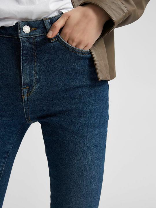 Produktbild Selected Femme Bio-Baumwoll Skinny-Fit Jeans (W25/L32)