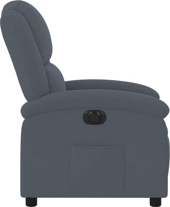 Image du produit VidaXL Fauteuil relax électrique velours