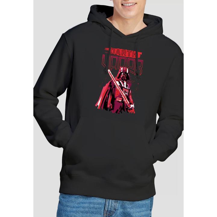 Immagine prodotto Star Wars Felpa con Cappuccio Darth Vader Verniciato Uomo (M)