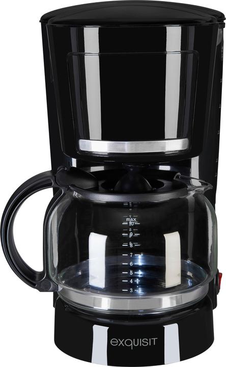Actual product image Exquisit Coffee maker, KA3102SWI, black,12 cups
