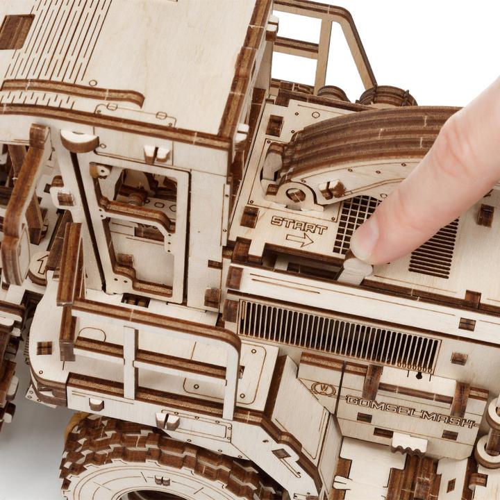 Produktbild Eco Wood Art 3D Holz Modellbausatz - Silohäcksler (Havester Forage) Gomeslmash FS80 Pro