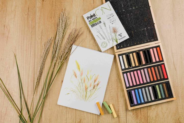 Actual product image Clairefontaine Aquarellblock Paint On (A5, Plain, No binding)