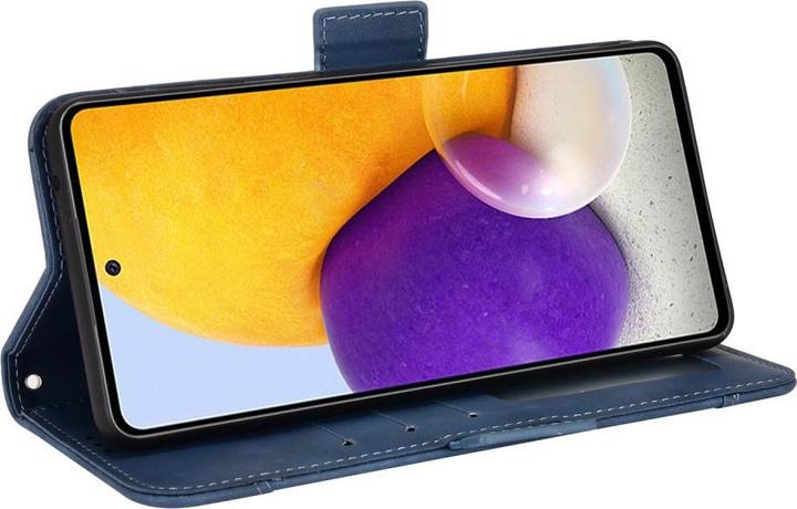 Produktbild Cover-Discount Galaxy A53 5G - Etui mit vielen Kartenfächer dunkelblau (Samsung Galaxy A53 5G)