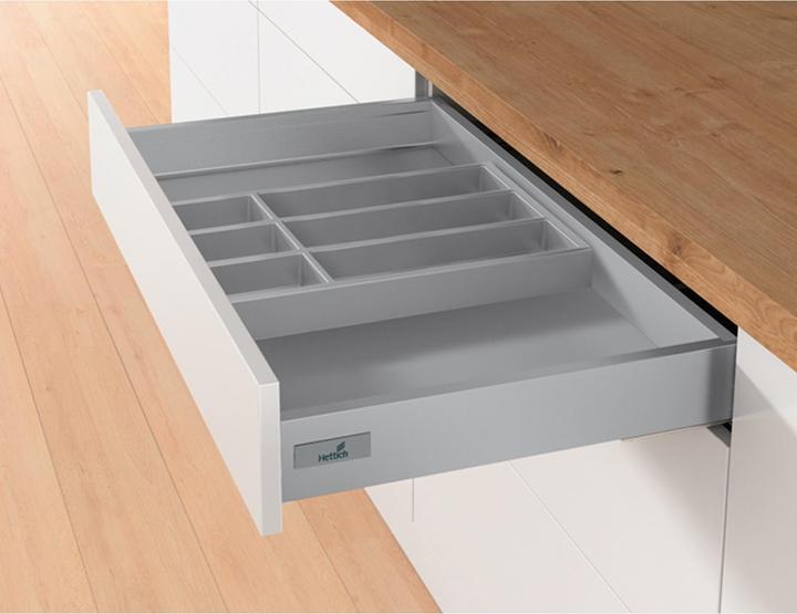 Immagine prodotto Hettich OrgaTray 490 Besteckeinsatz NL 520 mm silber