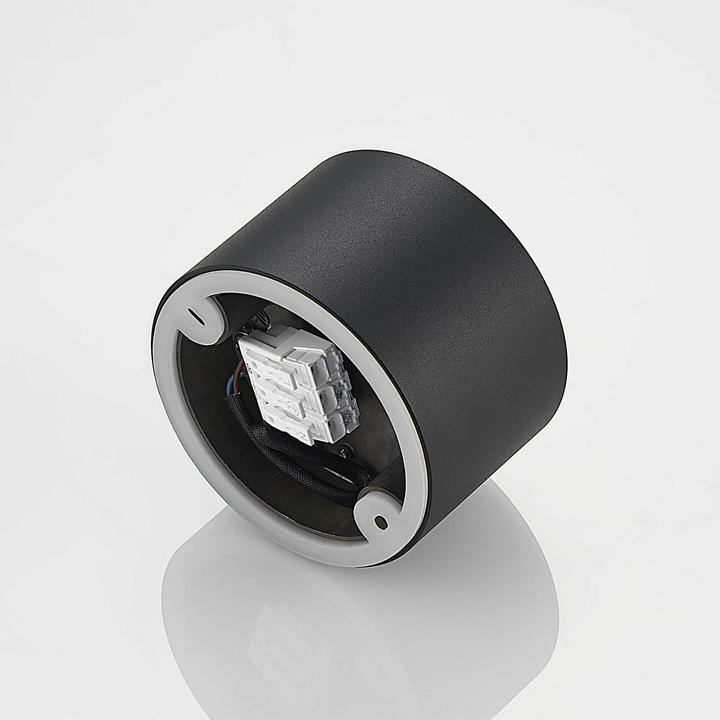 Produktbild Arcchio Nieva Downlight, GX53, rund, schwarz (GX53)