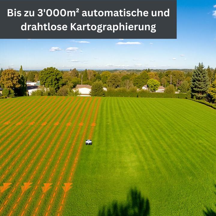 Image du produit Mammotion Luba 2 AWD 3000X (3000 m², Sans câble périphérique)