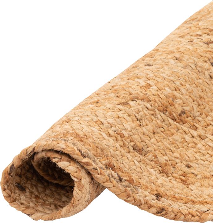 Produktbild Pergamon Naturfaser Handgefertigt Jute Teppich Nele Rund (120 x 120 cm)