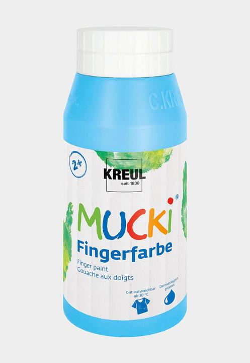 Productafbeelding Mucki Vingerverf (Hemelsblauw, 750 ml)