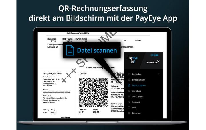 Image du produit Crealogix PayEye (Code QR)