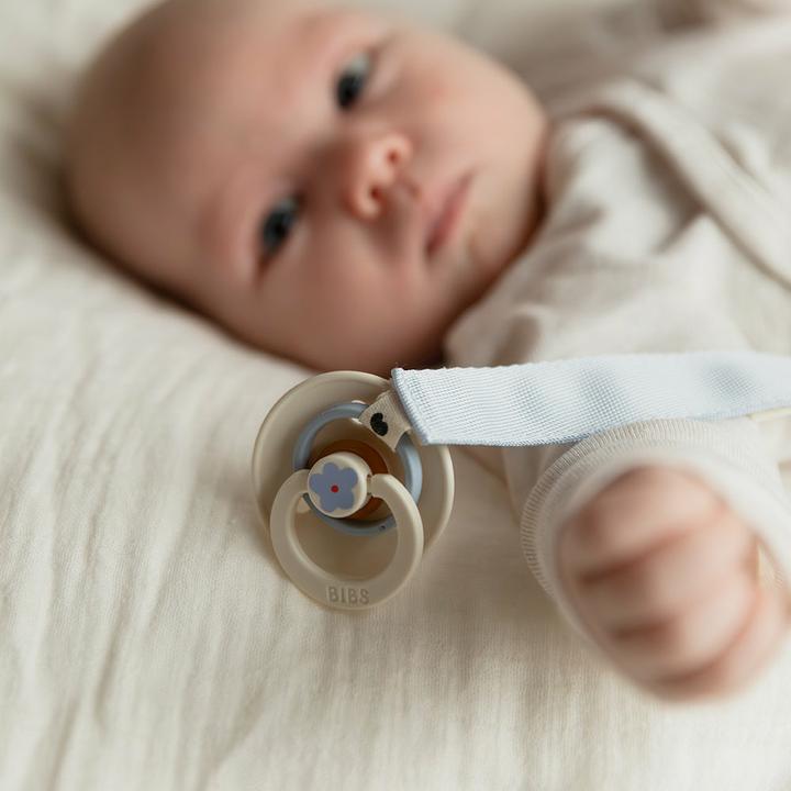 Actual product image Bibs Pacifier Clip Ribbon Sage (1 x, from birth)