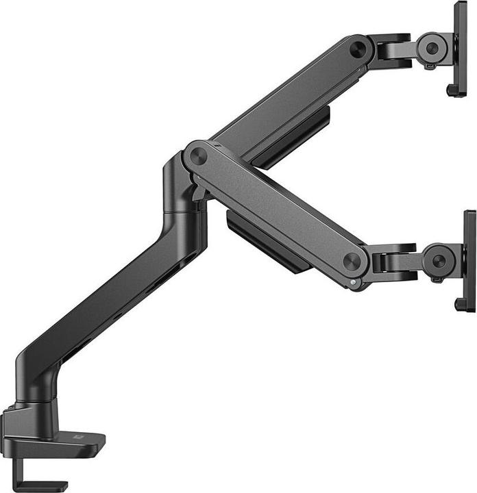 Actual product image Dual monitor arm office premium, with gas spring (Table, 35")