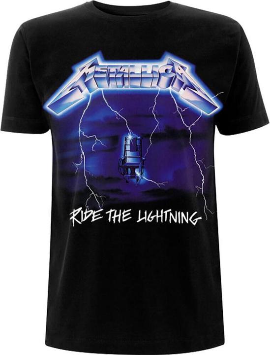 Metallica Adulte Ride The Lightning Tracks TShirt (M)