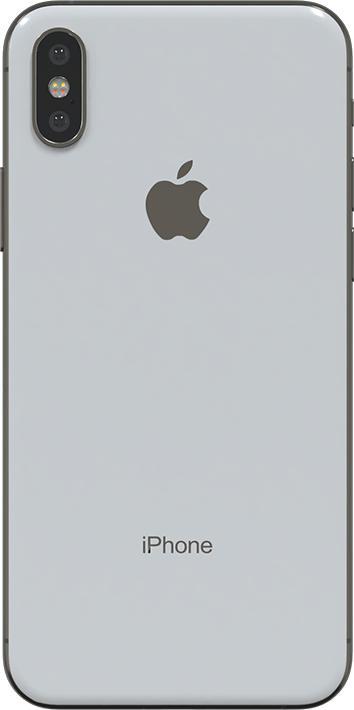 Actual product image Renewd iPhone XS (64 GB, Silver, 5.80", 12 Mpx, Dual SIM, A / Like new)