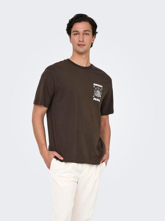 Produktbild Only & Sons Onskeane Rlx Ss Print Tee Noos (M)