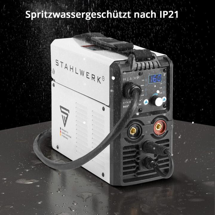 Produktbild Stahlwerk Schweissgerät MIG MAG 160 M IGBT 5 in 1 Kombigerät mit 160 Ampere