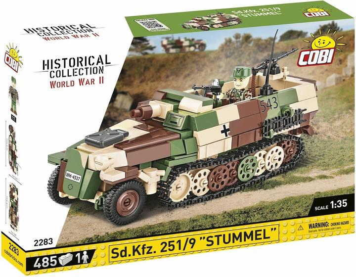 Actual product image Cobi Sd.Kfz.251/9 'Stub' / 484 pcs