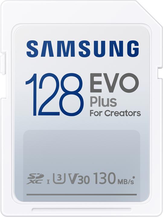 Immagine prodotto Samsung EVO Plus (128 GB, SDXC, U3, UHS-I)
