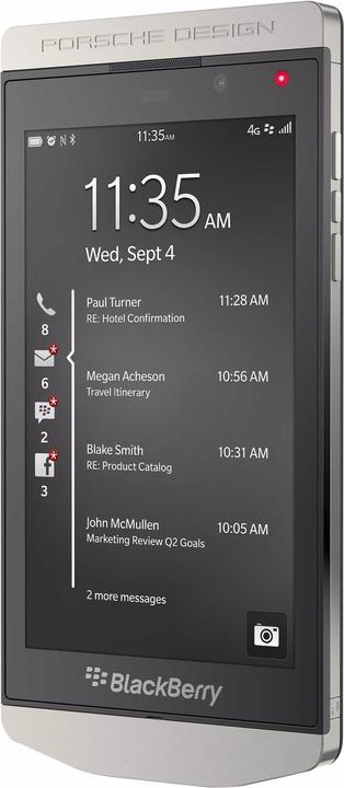 Produktbild BlackBerry P9982 (64 GB, Silver, 4.20", Single SIM, 8 Mpx, 4G)