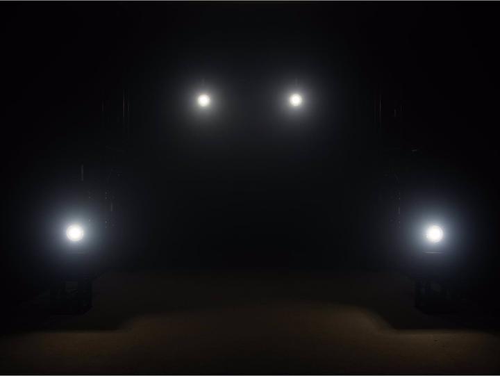 Actual product image Eurolite SLS-98 DMX LED effect spot Number of LEDs:98 White
