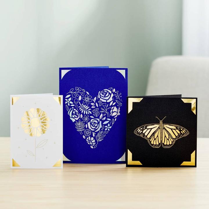 Immagine prodotto Cricut Biglietti da visita FOIL Celebration S40 12,1cm x 12,1cm confezione da 14 pezzi (P)