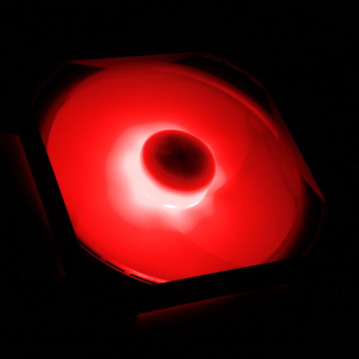 Actual product image Scythe Kaze Flex 140 Square PWM fan, RGB, 300 - 1,800rpm (140 mm, 1 x)