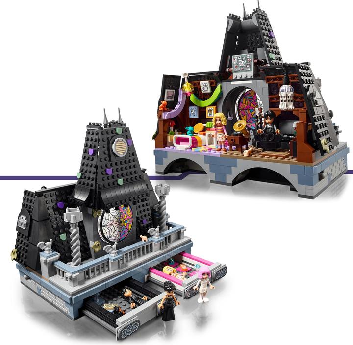 Produktbild LEGO Wednesdays und Enids Zimmer im Studentenwohnheim (76781, LEGO Wednesday, LEGO Seltene Sets)