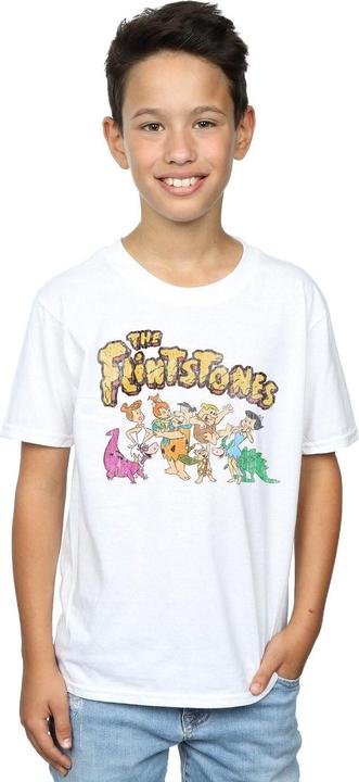 Image du produit The Flintstones - T-shirt GROUP DISTRESSED - Garçon (140, 146)