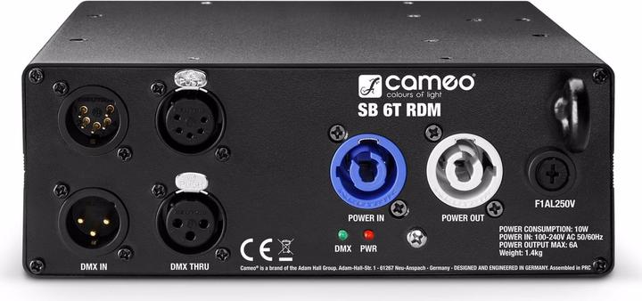 Image du produit SB 6 T RDM 6 canaux DMX/RDM