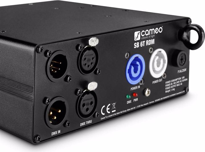 Image du produit SB 6 T RDM 6 canaux DMX/RDM